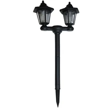 3 в 1 настенный светильник светодиодный полюс Кола сад двор открытый практичный автоматический индукции солнечной энергии патио водо