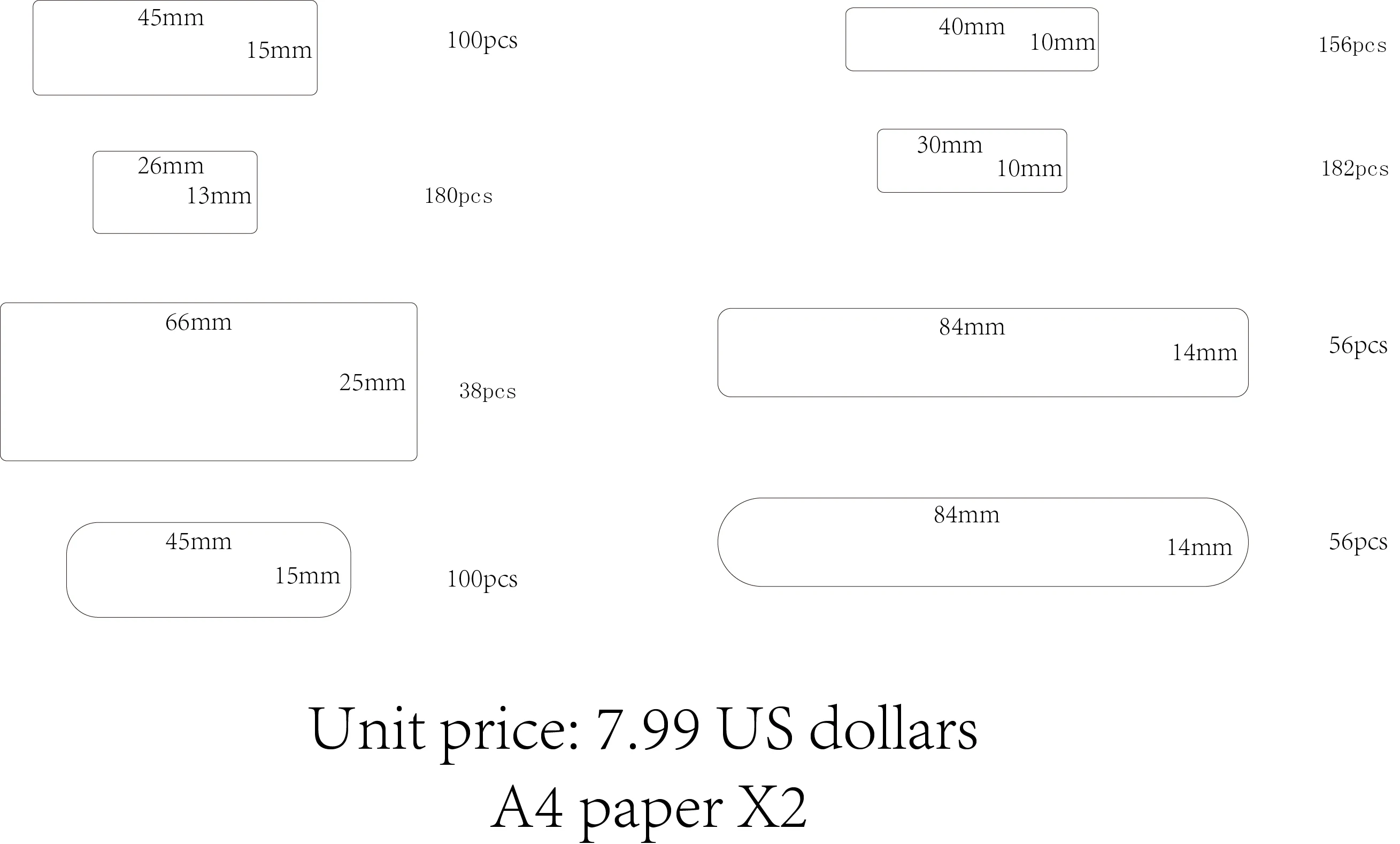 # 13bgj бесплатная postage 13x26mm красочные наклейки для этикеток школьные supplyExcavator с