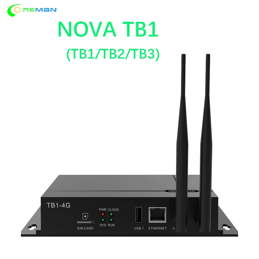 Novastar Таурус серии мультимедийный плеер TB1/TB2/TB3/TB6/TB8 Поддержка двойной WiFi режим 4G 3g беспроводной контроллер NOVASTAR