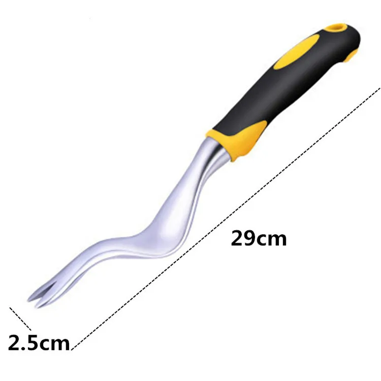 

Plants Grass Saplings Weeding Roots Digging Moving Tool Scarifier Silver Aluminium