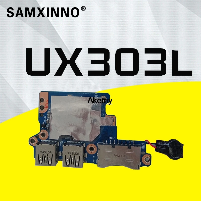 UX303L плата для ноутбука For Asus UX303 U303L UX303LN UX303LA аудио USB IO Плата интерфейса