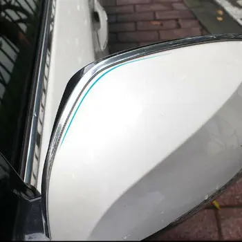 

New 20mm*5m Chrome Car Styling Moulding Strip Trim Cover Tape Accessori Auto Soft PVC Car Moulding Trim Strip