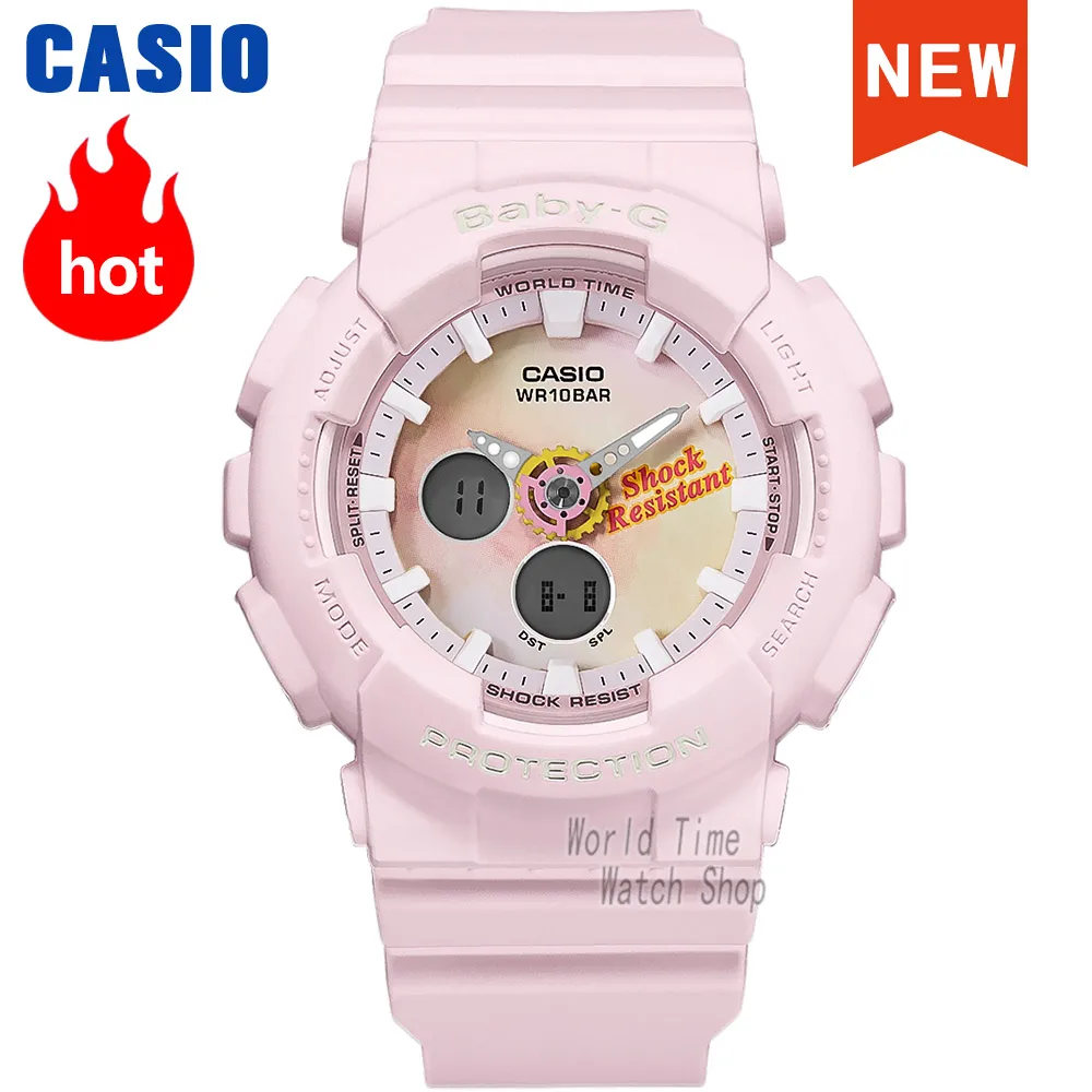 Часы Casio g shock женские люксовый комплект водонепроницаемые цифровые спортивные
