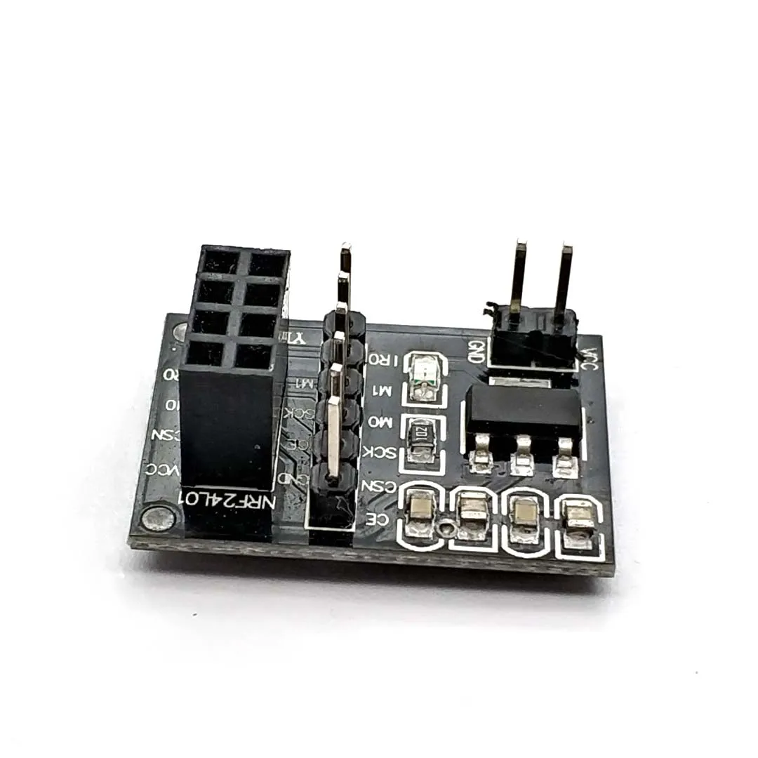 Модуль беспроводного адаптера NRF24L01 3 В Новая плата гнезда для 8Pin робота