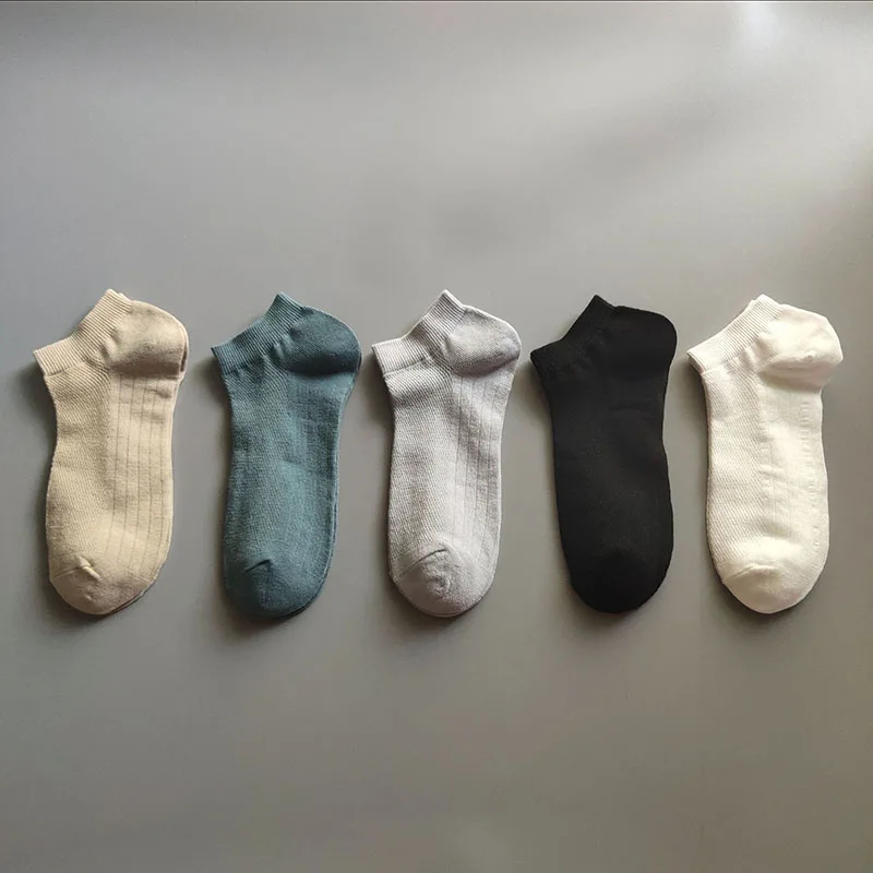 Модные новые мужские однотонные дизайнерские носки женские дышащие и