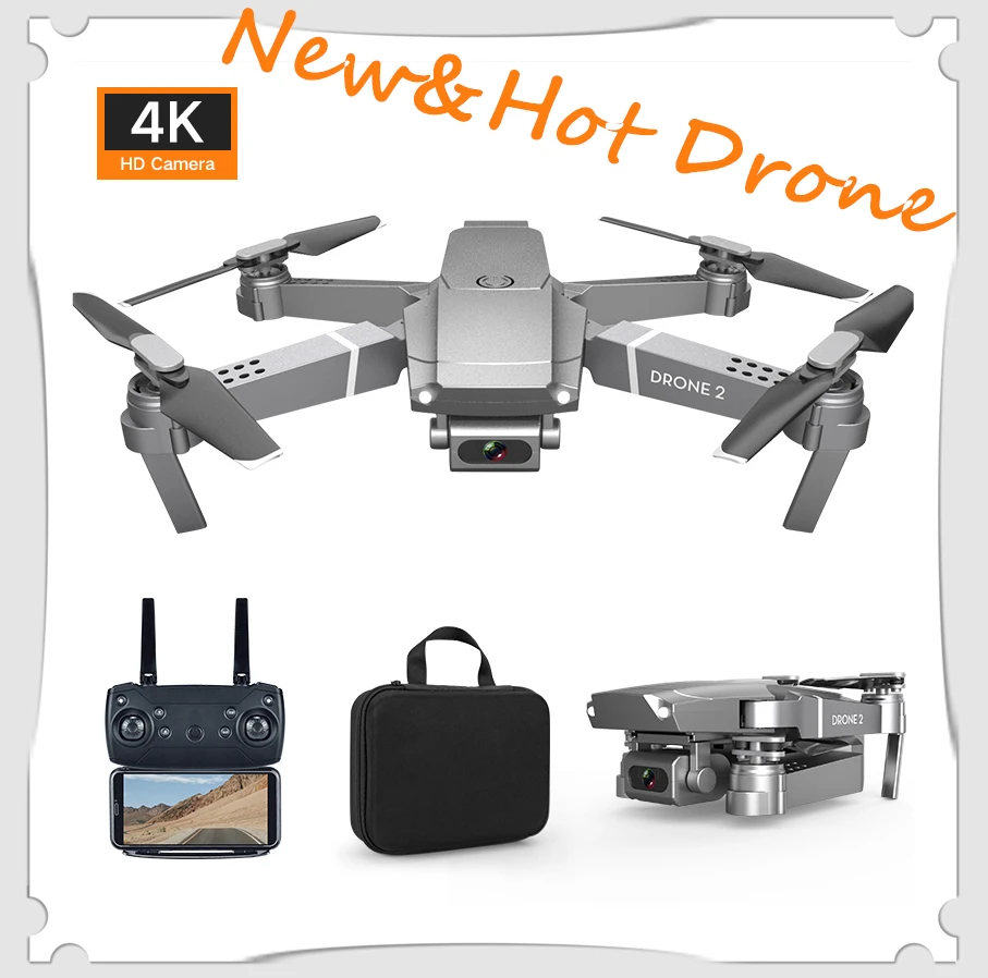 

Drone 4K New WIFI FPV GPS Drone With Wide Angle HD 4K 1080P Camera Hight Hold Mode RC Foldable Quadcopter Dron Gift