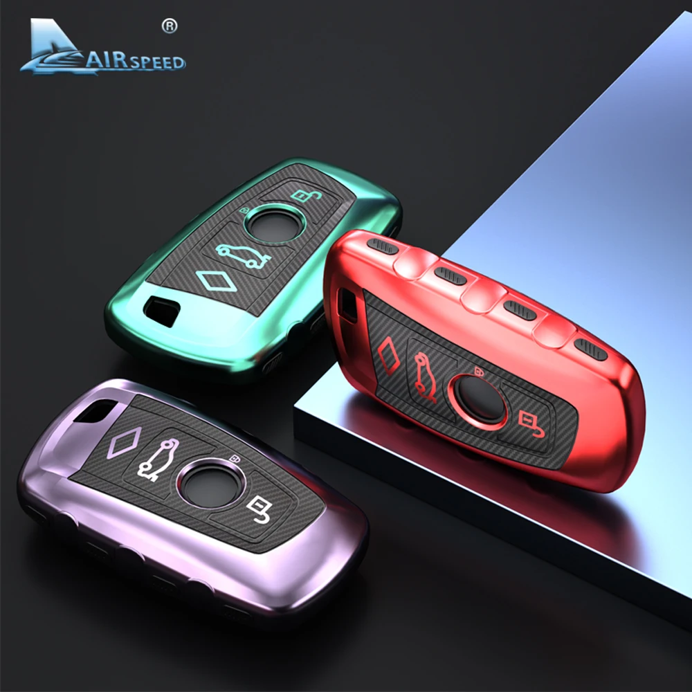 TPU Carbon Key Case Cover Shell for BMW F22 F30 F10 F18 F36 F13 F25 1 3 5 7 Series X3 X4 M3 M4 M5 E34 E36 E90 Accessories |