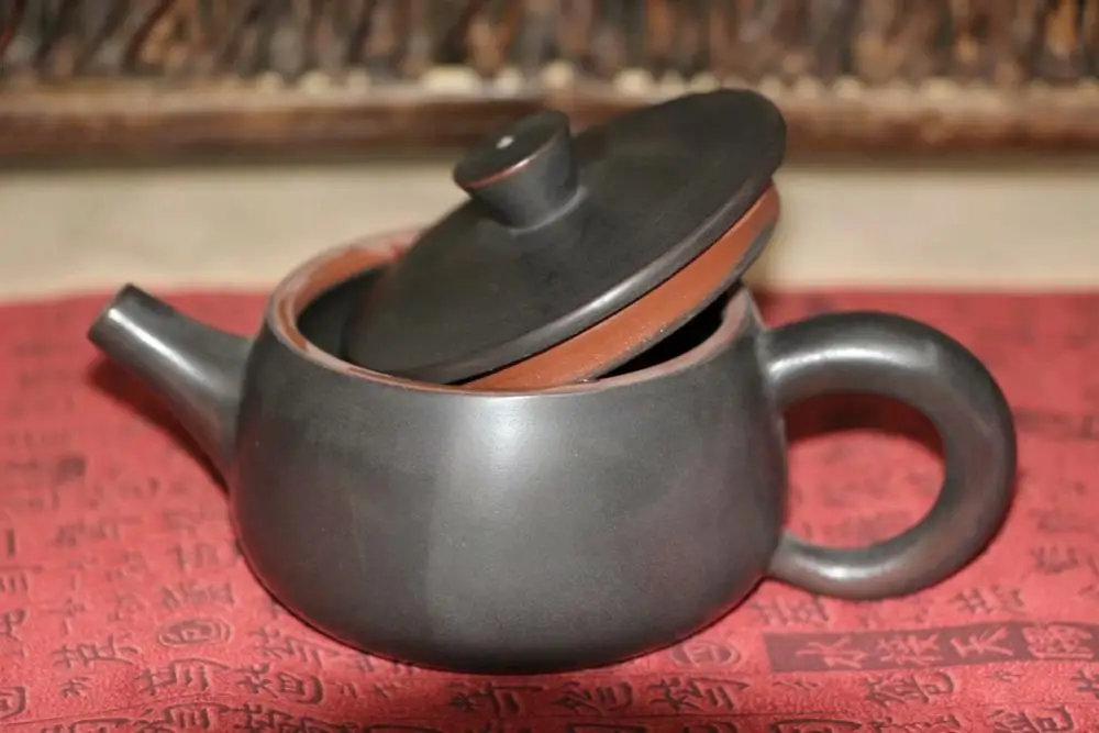 Jianshui purple ceramic Китайский чайник Мини *JING LAN HU* из Цзяньшуй около 140мл|Заварники| |