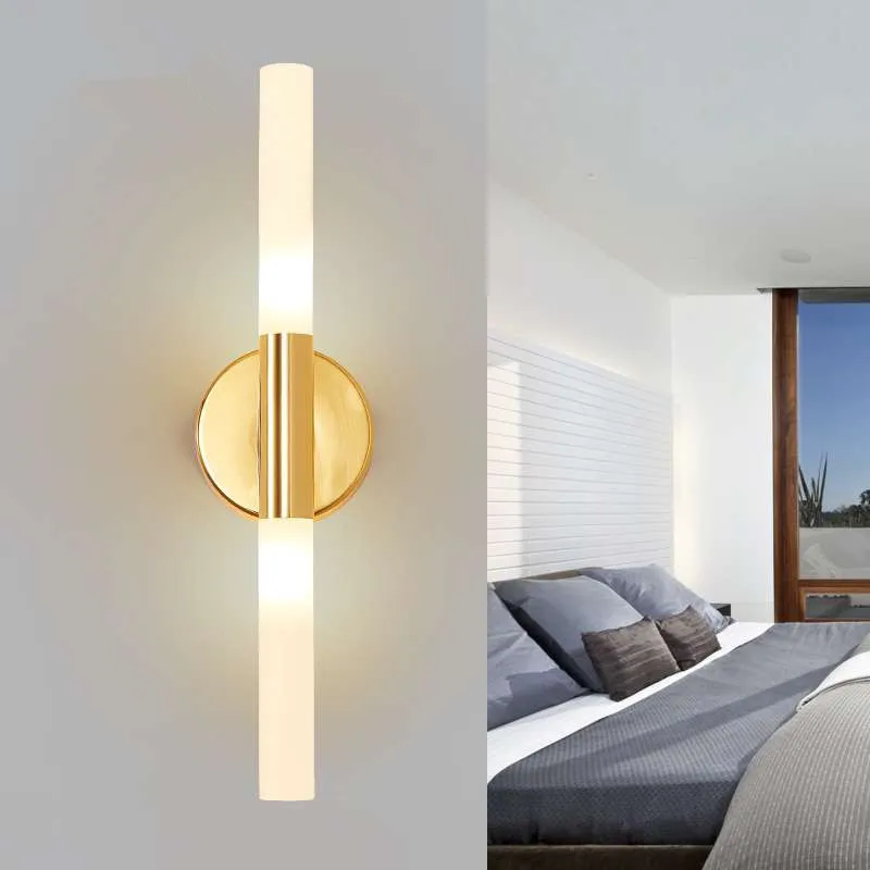 G9 Led Luminaire 2-light Wall Sconce For Walkway Led Wall Light Lamp Gold Finished Wrought Iron Wall Lamp Lampara Pared