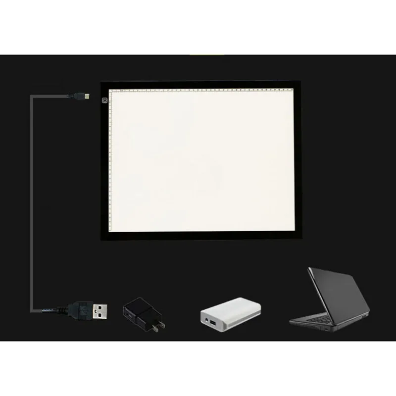 A4 Writing Diamond Painting Light Box Tool Daimond Mosaic Diamant Embroidery Full Square Cross Stitch Tracing Board Copy Pads