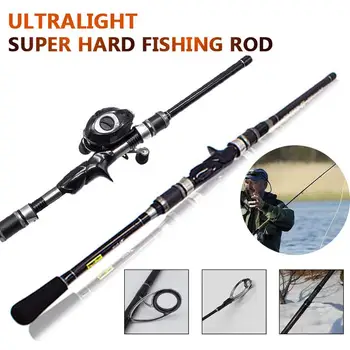 

Intercalation Sea Fishing Rod 2.1M Lake Guide Eye Portable Sea Casting Rod Outdoor Sport Practical Angler Saltwater Fishing Rod