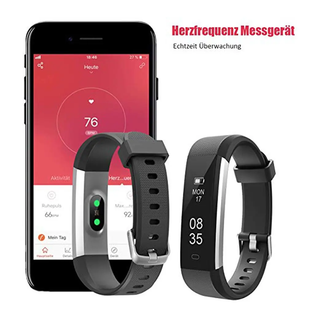 ID115U умный Браслет IP67 водонепроницаемый монитор сна сообщение Push Sport Smartband активный Отображение времени режим движения Funtion
