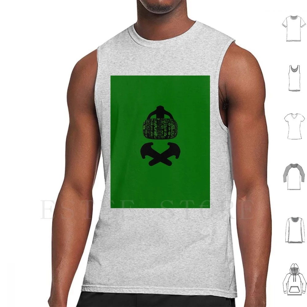 Canottiera Virtuale Jolly Roger Canottiera Senza Maniche Vr Realtà Virtuale Verde Blu Esports Beat Sabre Gorn Pavool Blade And