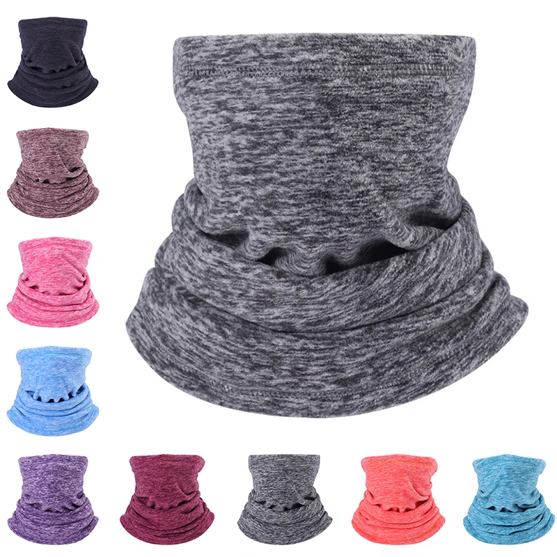 Шапка для шеи Теплая прочная катионная ткань Gaiter термальная 46x26 см 1 шт. полярная велосипедная маска для лица