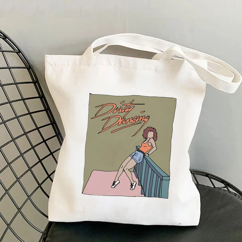 Shopper Dirty Dancing Motel Gemini Movie Bag Harajuku Women Shopping Bag Canvas Shopper Bag Girl Tote Bag Shoulder Lady Bag Shopping Bags Aliexpress