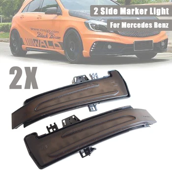 

Indicator Blinker 2 PCS Retrofitting Side Wing Rearview Mirror For Benz GLA Class X156 2014 2017 GLA180 GLA200 GLA250 GLA45