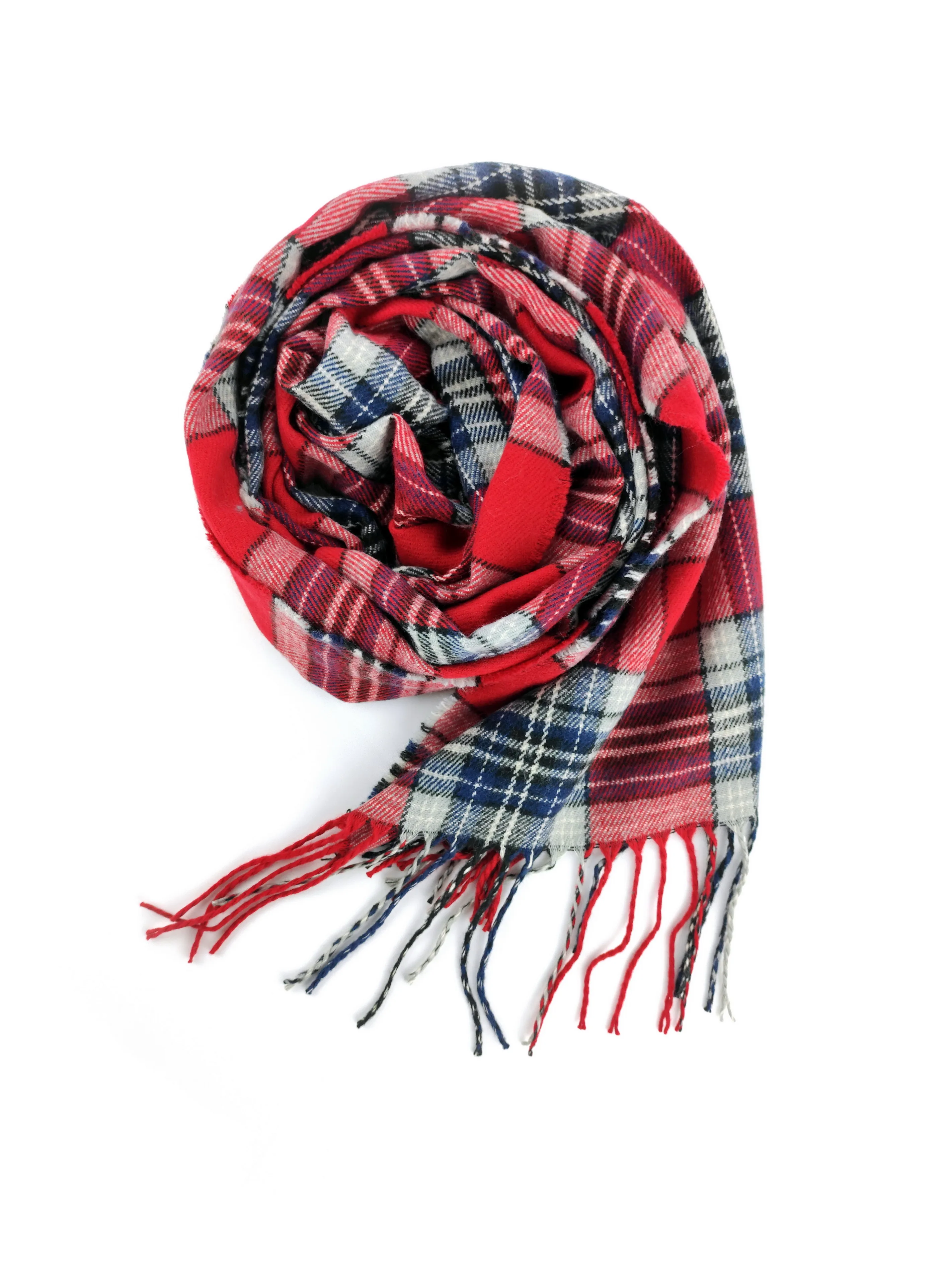 mens snood scarf 2021 Luxury Brand Men's Winter Plaid Scarf Warm Women Cashmere Shawls Scarves Casual Tassel Scarfs Man Business mens blanket scarf