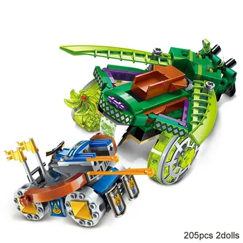 

Enlighten Building Block War of Glory Castle Knights CONFRONTATION 2 Figures 250pcs Educational Bricks Toy Boy Gift