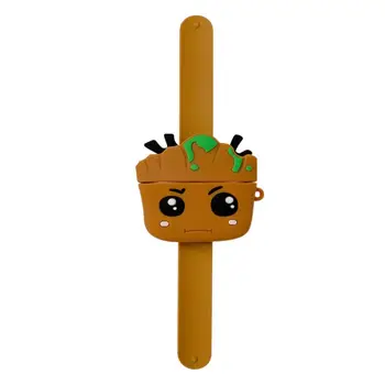 

Cartoon Tree Man Style Protective Case Silicone Cover Portable Wristband Shell for Airpods Pro Wireless Headset