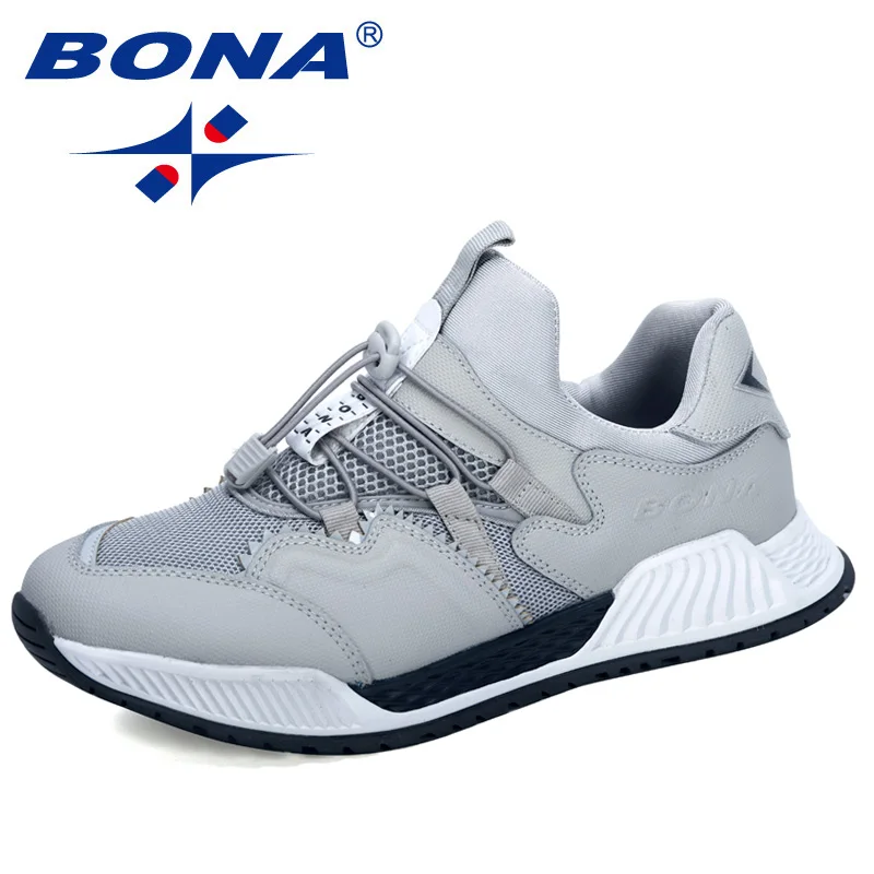 BONA/Новинка года; Дизайнерские кроссовки; мужские кроссовки; Уличная обувь; Zapatillas Deportivas Comfy Hombre; повседневная обувь; Sapato Masculino Krasovki