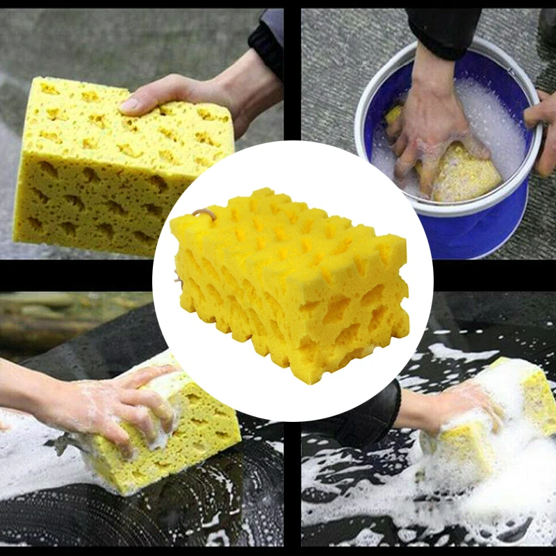 Large Car Motorcycle Sponge Cleaning Block Sponge Washing