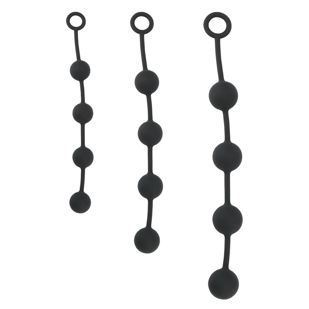 Extra Long Beads Anal Plug For G-spot And Butt Stimulation_voghion.com