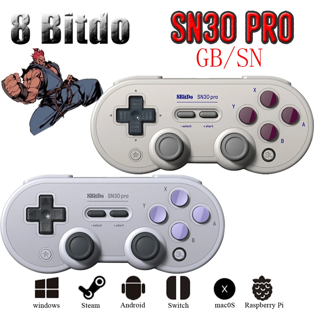 21 New 8bitdo Sn30 Pro Gb Sn Version Gamepad Controlleror For Windows Android Macos Nintendo Switch Joystick Gamepads Aliexpress 21 New 8bitdo Sn30 Pro Gb Sn Version Gamepad Controlleror For Windows Android Macos Nintendo Switch Joystick Gamepads Aliexpress