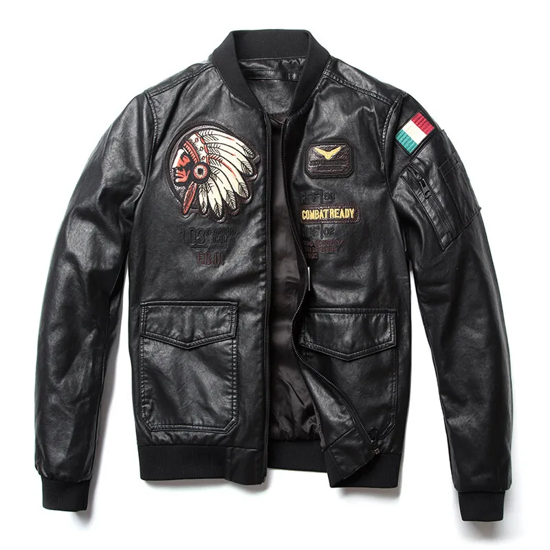 Iaf leather jacket Clearance