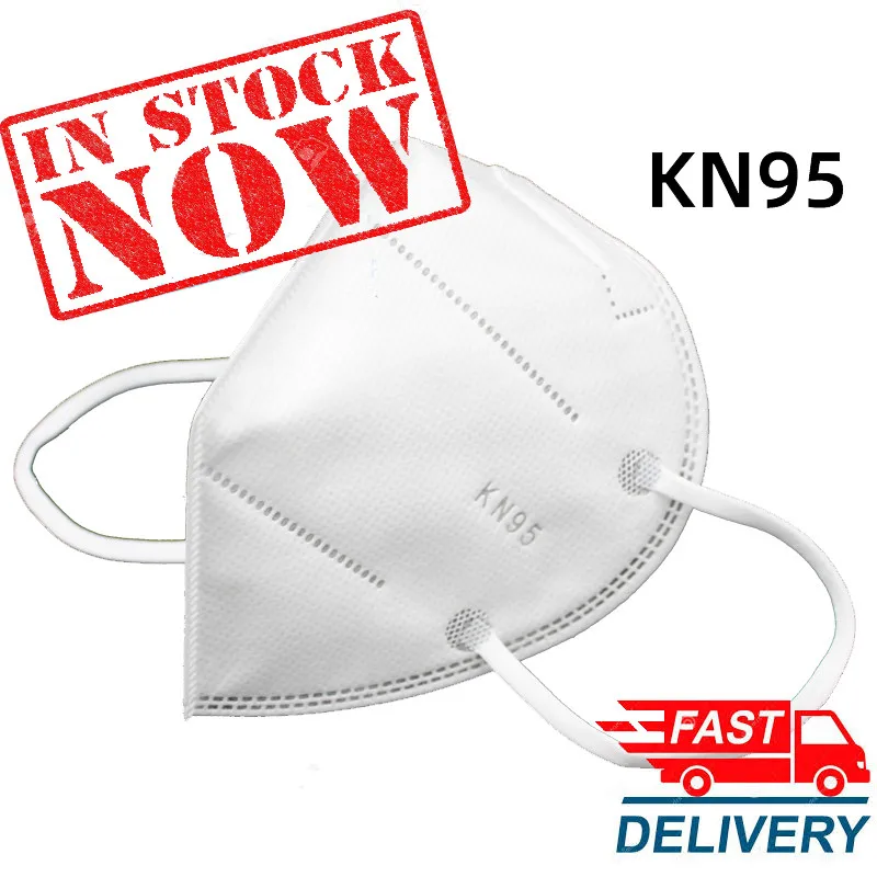 

50PCS/Lot KN95 Mouth Masks Face Mask Dustproof Anti-fog Breathable Face Masks Respirator N95 Protection Masks