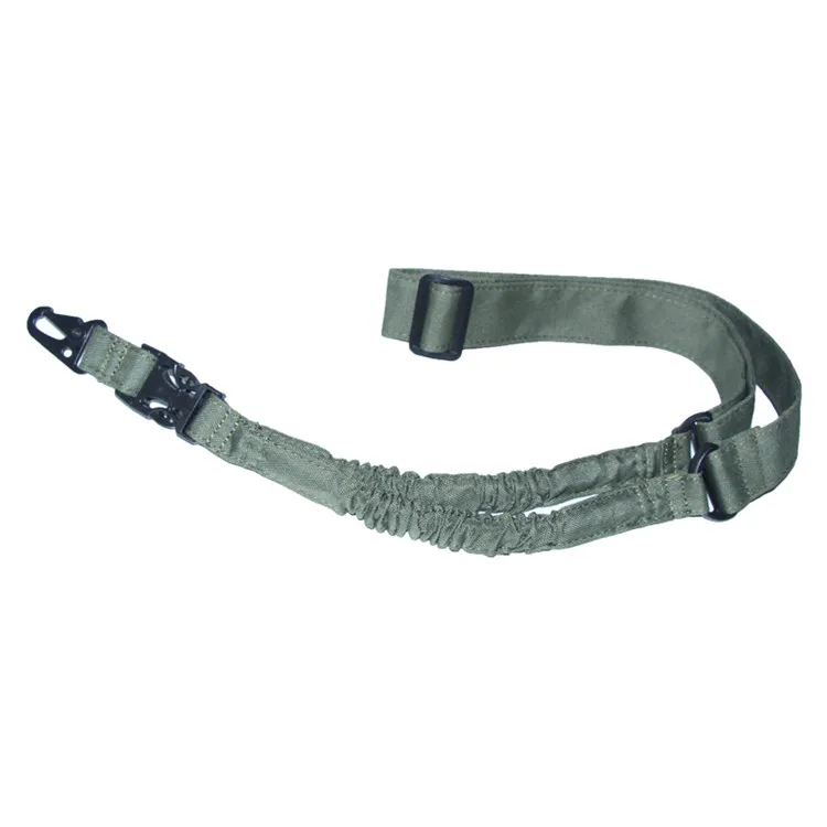 Tactical Gun Sling Single 1 Point Airsoft Heavy Duty Rifle Sling Military Nylon Bungee Belt Gun Accessories Hunting Rifle Strap