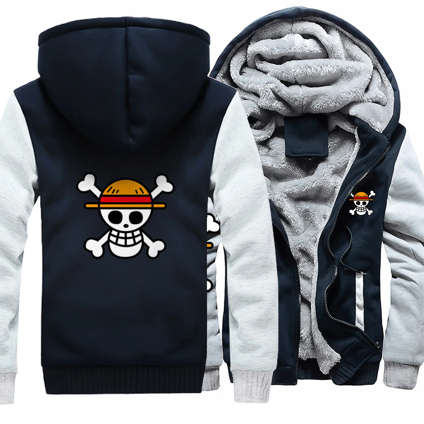 One piece Japapn аниме принт толстовки мультфильм Sukll печати Спортивная одежда реглан мужские толстовки теплая одежда Новинка худи Luffy