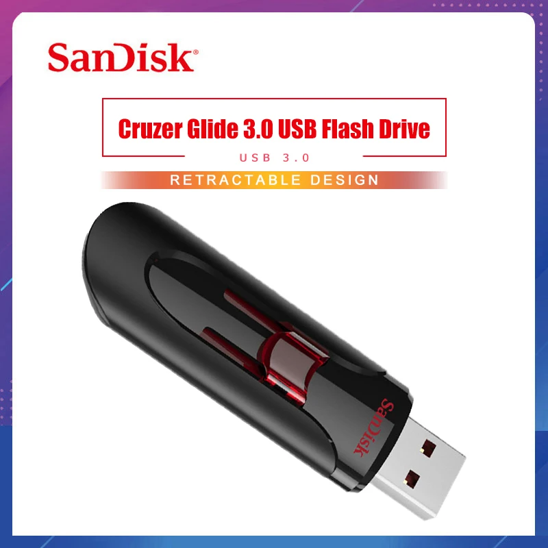 100% Оригинал SanDisk CZ600 USB флеш накопитель 128 ГБ Супер Скоростной 3 0 карта памяти 256