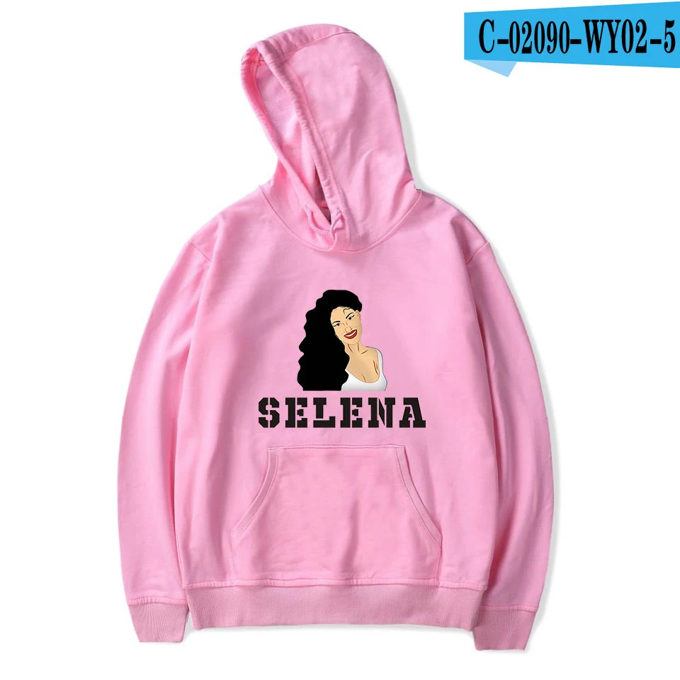 As picture Удобные толстовки selena quintanilla, повседневная женская и мужская толстовка с капюшоном, серые свитшоты,, осенние толстовки с капюшоном для девочек, подходящие пуловеры - Цвет: As picture