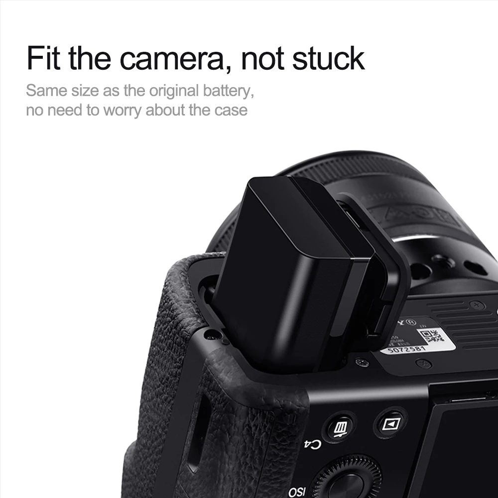 2000mAH NP FW50 NP-FW50 NPFW50 USB LED display smart Charger Camera Battery for Sony Alpha a6500 a6300 a6000 a5000 a3000 NEX-3