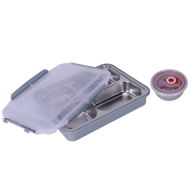 Bento Box из нержавеющей стали Герметичный стул коробка суп миска-контейнер школьная посуда