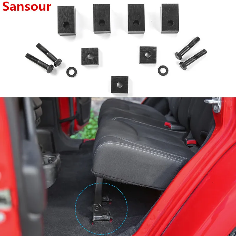 Sansour Car Rear Seat Recline Kit Seat Screw Angle Adjust Tool Kit Cover  For Jeep Wrangler Jk 2007 Car Accessories - Interior Mouldings - AliExpress