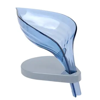 

Bathroom Decor Leaf Shape Hollow Soap Holder Drainage Storage Holder Container Soap Box Holder Household for bathroom kitchen