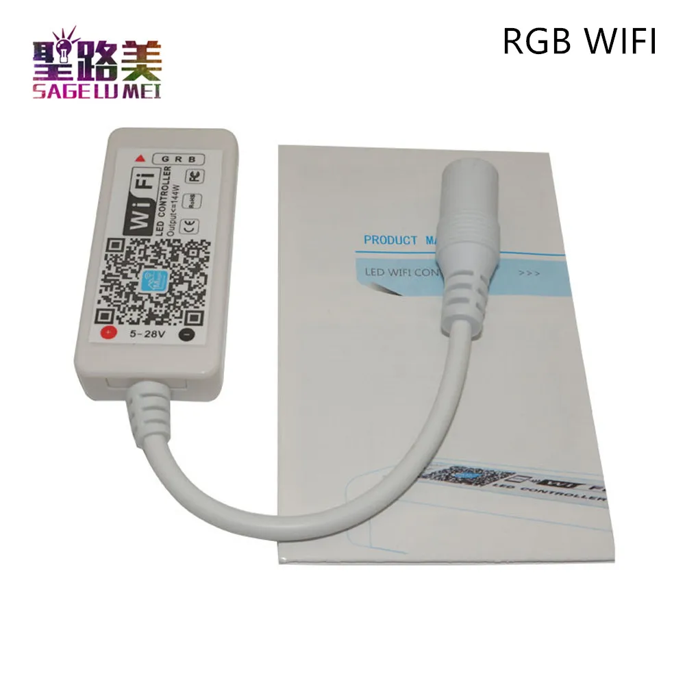 Светодиодный контроллер 16 миллионов цветов Wi Fi RGB/RGBW управление смартфоном режим
