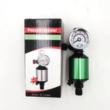 Regulador de pressão para pistola de pulverização pneumática, separador de óleo e água, medidor de spray de ar, pistola de pulverização integrada, válvula filtro, regulador de ar