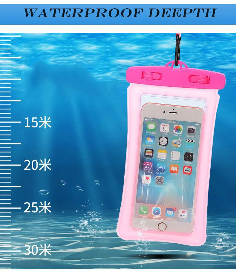 Водонепроницаемый чехол для телефона Iphone 6/6s/6plus/7/7plus huawei p9 Sumsung плавания дайвинга