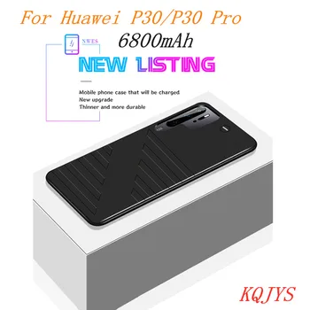 

KQJYS 6800mAh Portable Backup Battery Charger Case For Huawei P30 Slim Power Bank Battery Charging Cover For Huawei P30