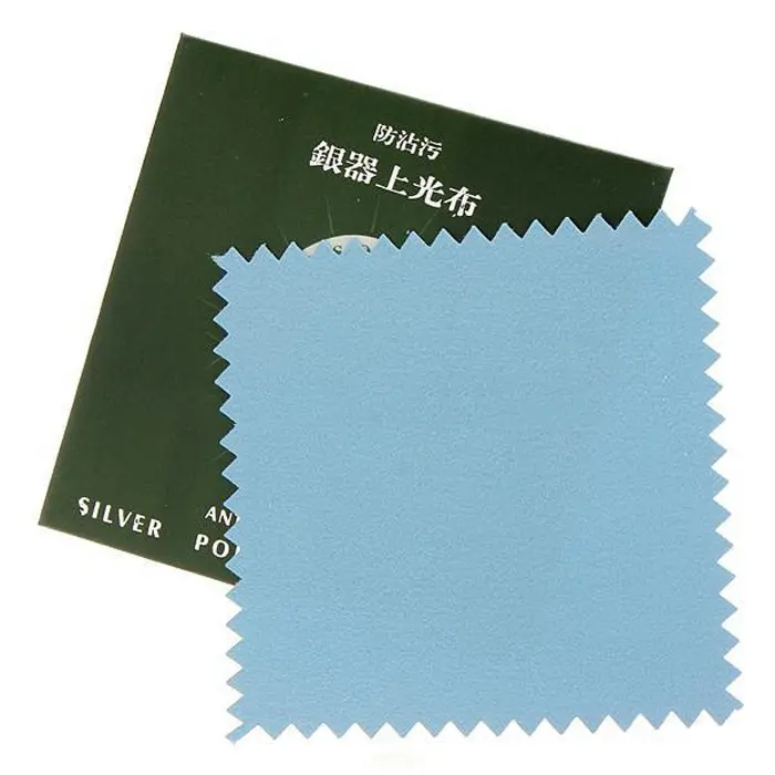 1pcs/5pcs Silver FabricJewelry Cleaning Gold Cleaner Polishing Cloth Cheapest Double Sides Cotton Flannels |