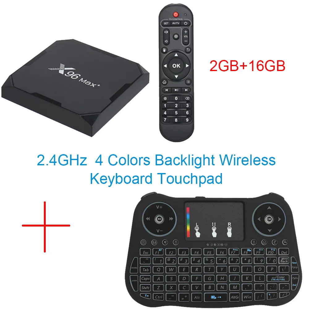 2GB 16GB keyboards X96 Max Plus Smart tv Box Android9.0 4 ГБ 32 ГБ 64 Гб четырехъядерный 64-битная приставка Поддержка Bluetooth 8K медиаплеер 2,4G/5G WiFi - Цвет: 2GB 16GB keyboards