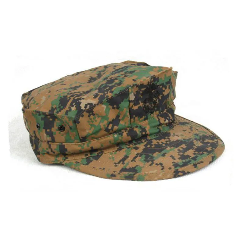 Vintage US Army Hat Cadet Military Patrol Tactical Cap Adjustable Outdoors Sun Huting Hat Unisex Camo 1 pcs camouflage hat camouflage cap