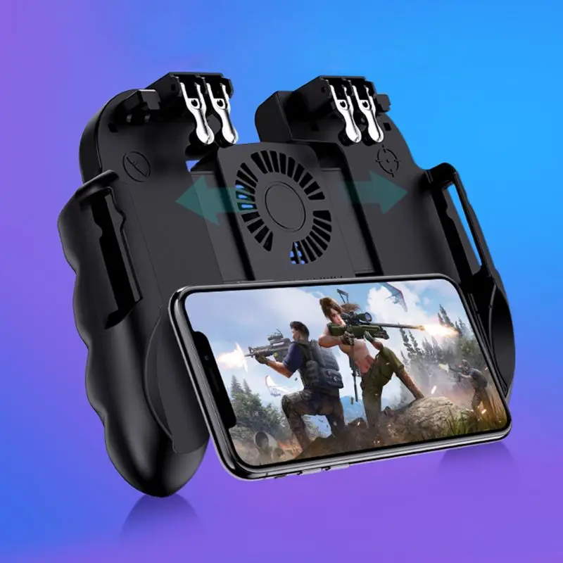  H9 Game Gamepad Controller Gaming Handle Joystick Trigger Fire Key Button for PUBG Mobile Game for 