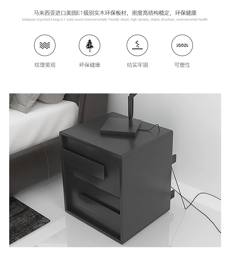 Креативный прикроватный шкаф, простой современный шкафчик для хранения в спальню, небольшой минималистичный прикроватный шкаф, Скандинавская приемная мебель