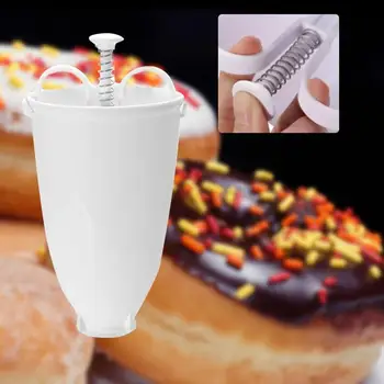

Plastic Donut Maker Mold Dispenser Pancake Donut Batter Dispenser Doughnut Mold DIY Baking Tool Waffle Donuts Mold Kitchen Tools