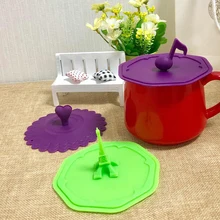 YIWUMART Милая музыкальная нота силиконовая крышка для чашки стеклянная кофейная кружка Герметичная крышка для чашки герметичная домашняя офисная посуда для напитков аксессуары