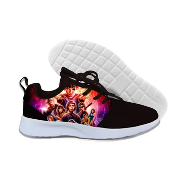 

3D Print Stranger Things Cartoon Girls Boys Lightweight Sneakers Children Breathable Running Sport Shoes Gift for Kids