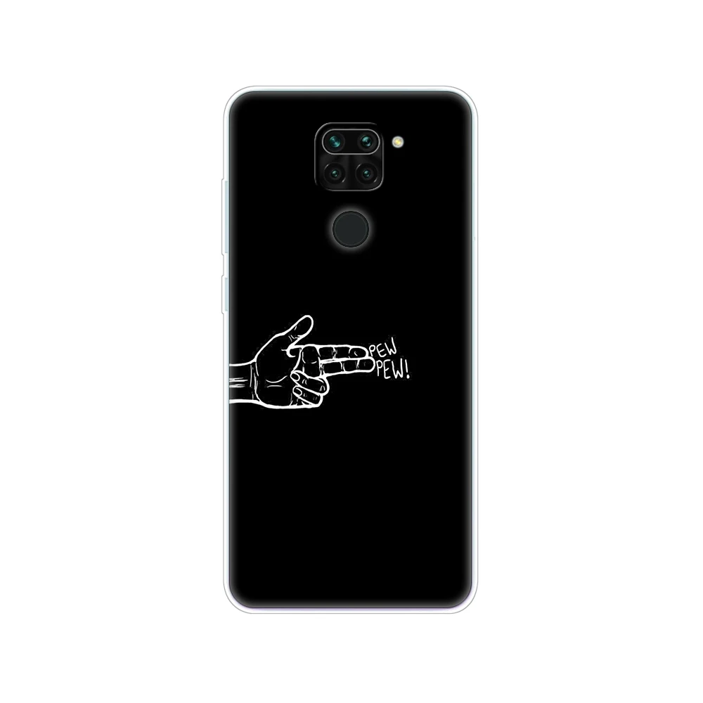 For Xiaomi Redmi Note 9 Case Soft Tpu Phone Back On Redmi Note 9 Pro Silicon Cover Redmi Note9 Pro Note9Pro Bumper Shell Funda 